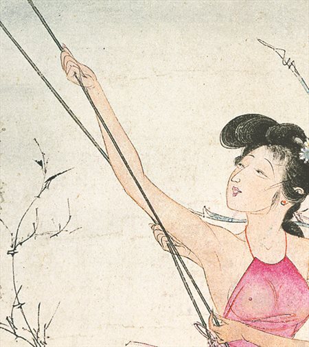 新源县-胡也佛的仕女画和最知名的金瓶梅秘戏图